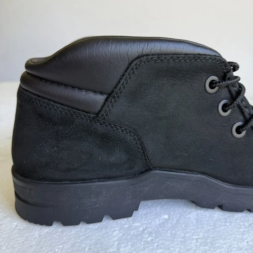 Timberland Newtonbrook Moc Toe Chukka Black Men’s Shoes A28F9 Size 9.5